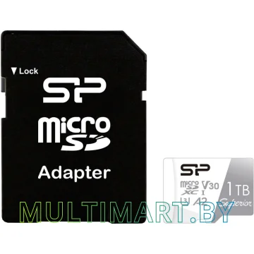 Карта памяти Silicon-Power Superior microSDXC 1TB с адаптером (SP001TBSTXDA2V20SP)